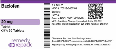 Mm2 (Baclofen 20mg 70518 3467 01)
